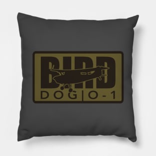 O-1 Bird Dog (subdued) Pillow