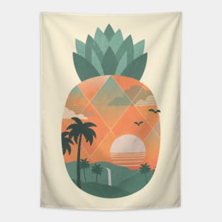 Tropical Gold Tapestry