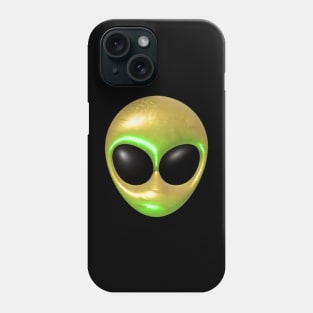 Alien Head Phone Case