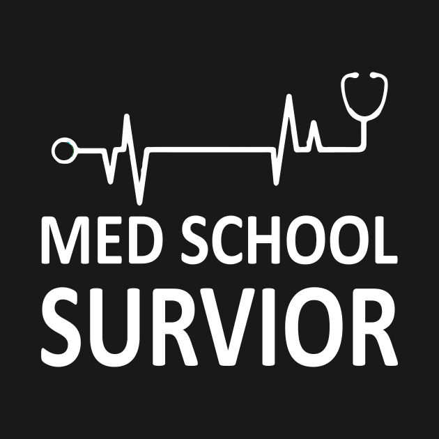 Funny Med School Shirt Graduation Gifts for Medical Students by DollochanAndrewss