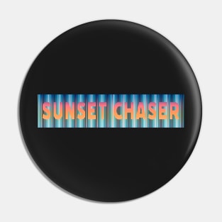 Sunset Chaser | Blue Orange Pin