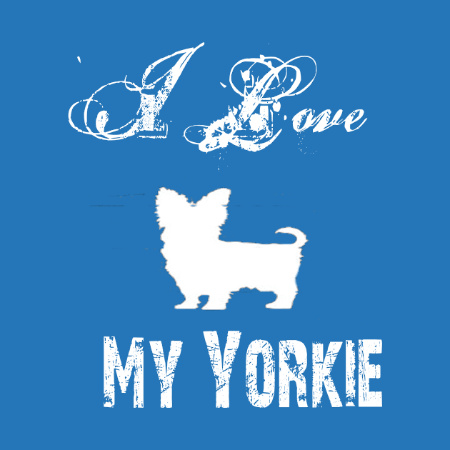 I Love My Yorkie by miamemel