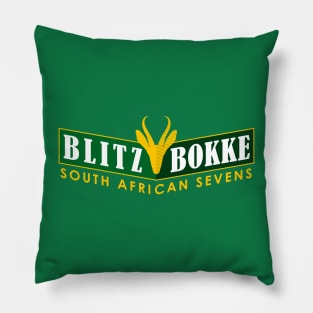 South African Sevens Rugby Blitzbokke Springbok Pillow