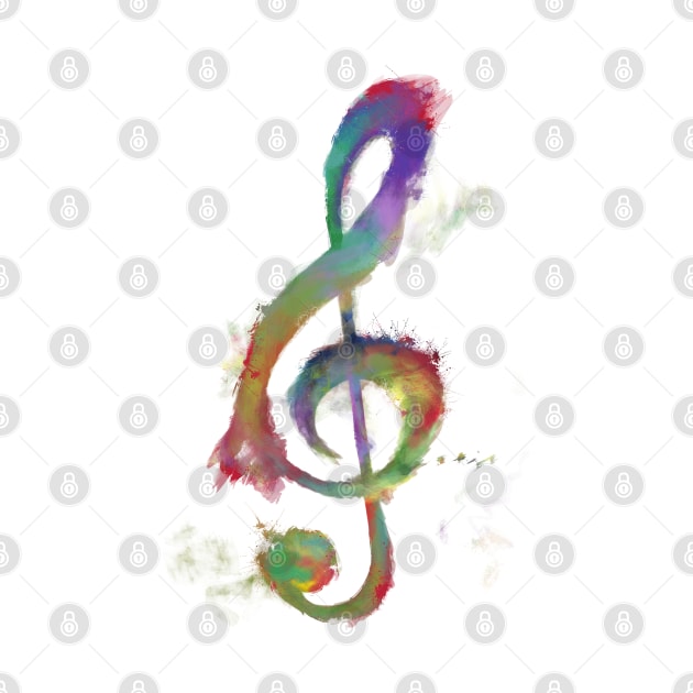 Treble Clef by GosiaOwczarz