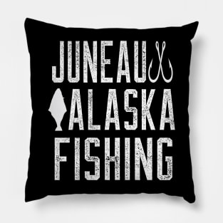 JUNEAU ALASKA FISHING Pillow