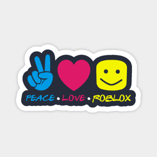 Roblox Peace and Love Magnet