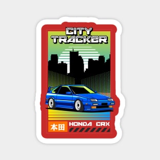 Vintage Honda CRX Magnet