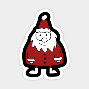 Santa Drawing Magnet