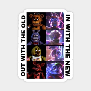 FNAF- Old or New Magnet