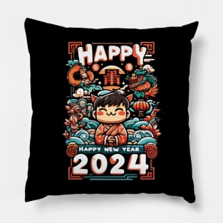 happy new year 2024 Pillow