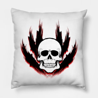 Skull Paint Pillow