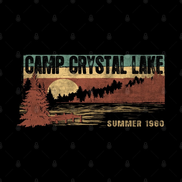 Vintage Camp Crystal Lake Counselor by Dailygrind