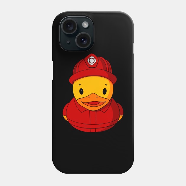 Fireman Rubber Duck Phone Case by Alisha Ober Designs