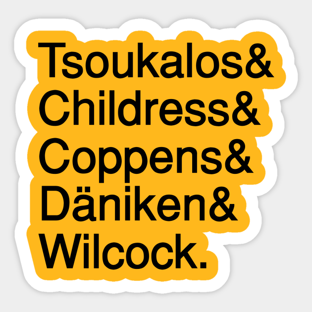 Cast of Ancient Aliens - Ancient Aliens - Sticker