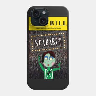 Broadway Zombie Scabaret Slaybill Phone Case