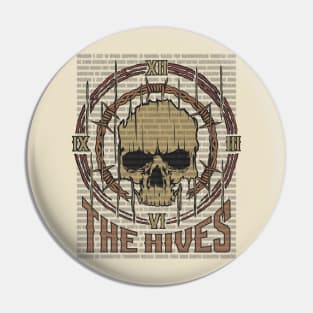 The Hives Vintage Skull Pin