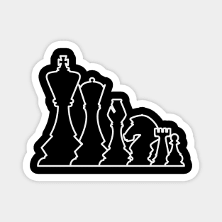 Chess / Chess Pieces / Chess Lover Magnet