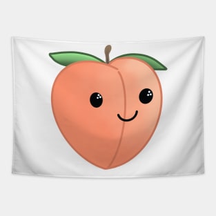 Kawaii Peach Tapestry