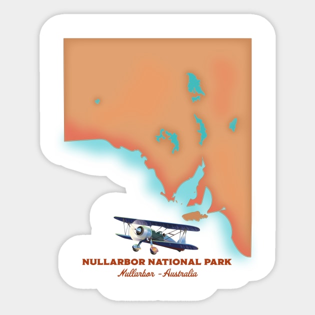 Nullarbor National Park - Nullarbor National Park - Sticker | TeePublic