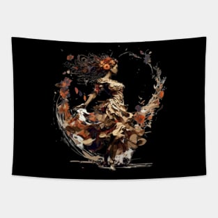 Flowering Dance Tapestry