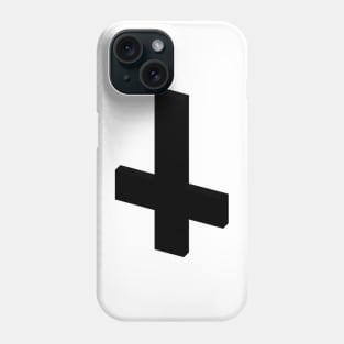 black cross Phone Case