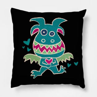 Love Dragon Pillow