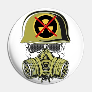 Stop nuclear blackmail Pin