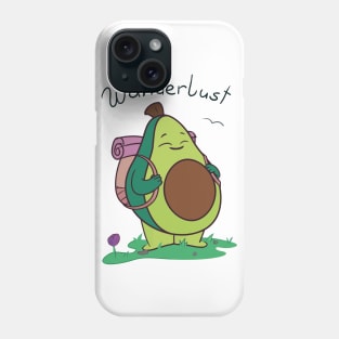 Wanderlust Avocado Phone Case