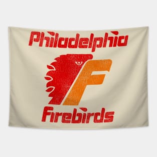 Defunct Philadelphia Firebirds Hockey Team Tapestry