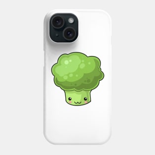 Kawaii broccoli vegetables Phone Case