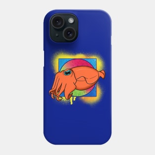 The Cuttlefish Graffiti Artist Phone Case