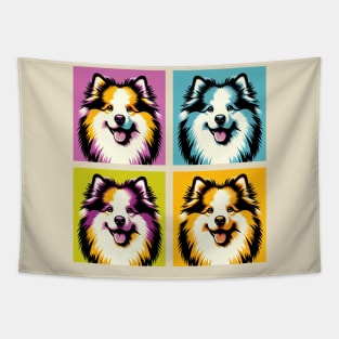 Icelandic Sheepdog Pop Art - Dog Lovers Tapestry