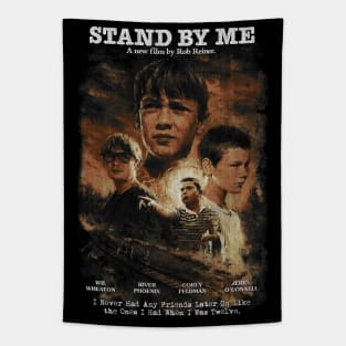 Stand By Me, 80s, cult classic Tapestry