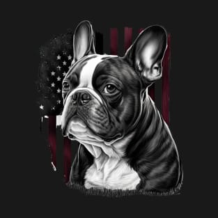 French Bulldog 4th of July T-Shirt