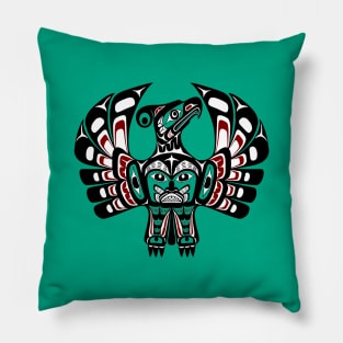 Northwest Pacific coast Haida art Thunderbird Pillow