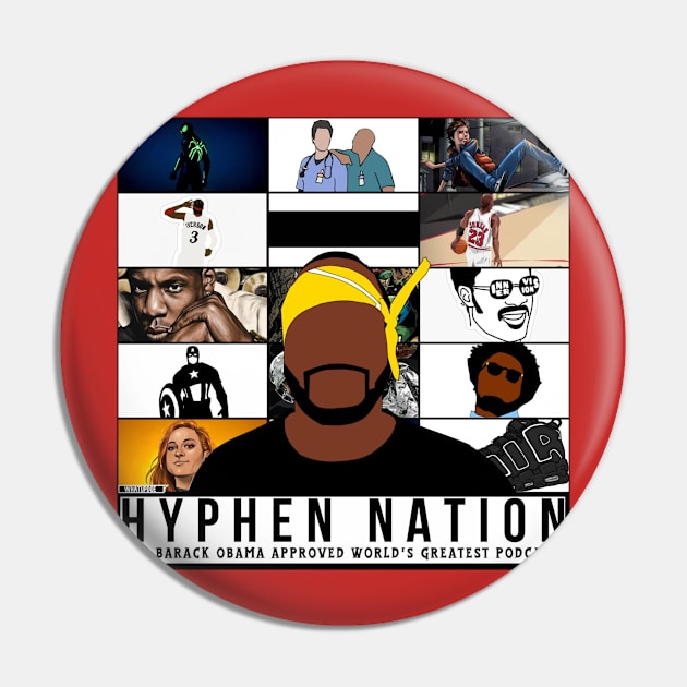 Hyphen Nation Album Cover Pin by Hyphen Universe