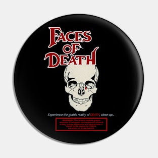 Faces of Death 1978 Horror Pin