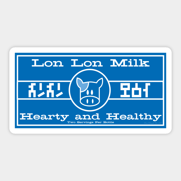 Lon Lon Milk - Zelda - Sticker