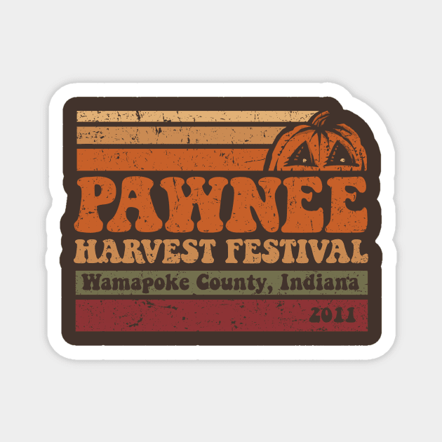 Pawnee Harvest Festival Magnet by kg07_shirts