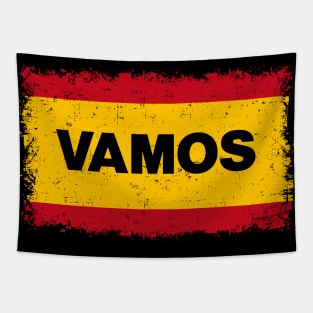 Vamos Espana - Spain Nadal flag / logo / emblem Tapestry