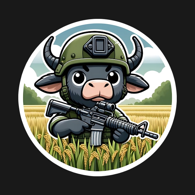 Tactical Buffalo by Rawlifegraphic