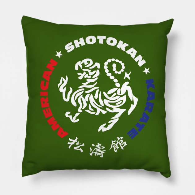 American Shotokan Karate Pillow by Limey_57