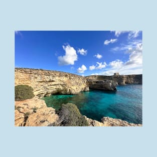 Blue Lagoon, Comino, Malta T-Shirt