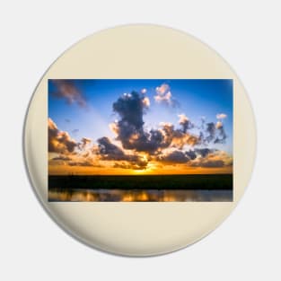 Everglades Sunset Pin