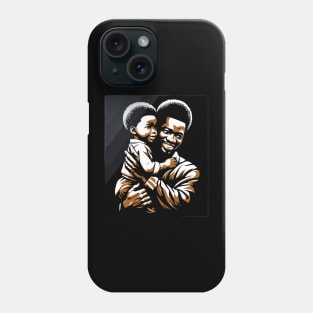 Afrocentric Father And Son Phone Case