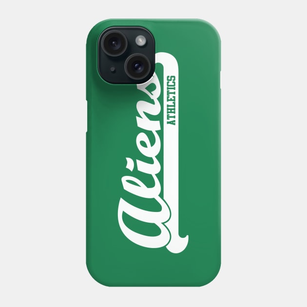 Aliens Athletics Phone Case by LefTEE Designs