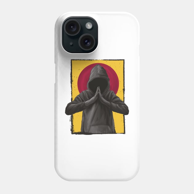 Silent Monk Phone Case by LR_Collections