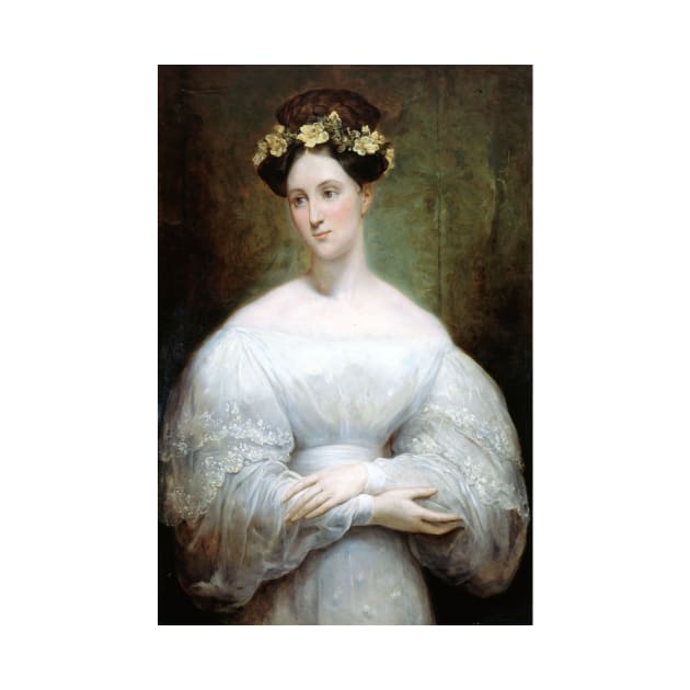 Portrait Presume de la Princesse Marie d'Orleans by Ary Scheffer by Classic Art Stall