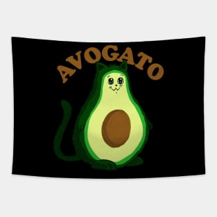 Avogato Cat Lover Cinco De Mayo Gift Cinco De Meow Cat Avocado Tapestry