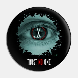 X-files eyes Pin